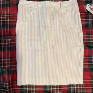 Tommy Hilfiger St Lucia Striped Pencil Skirt NWT Size 4